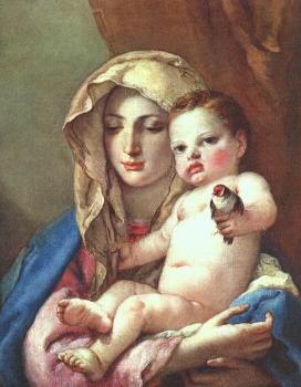 Giovanni Battista Tiepolo : Madonna of the Goldfinch
